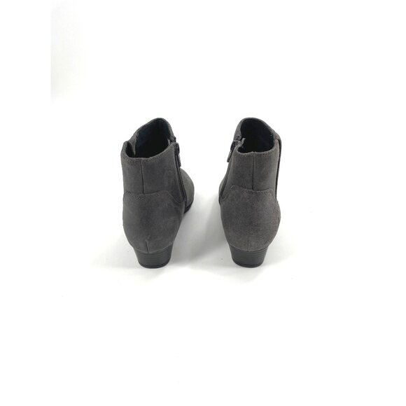 Abeo Melanie A-Line Womens Heeled Side Zip Ankle Boots Size 7.5 Leather Comfort - Picture 3 of 8